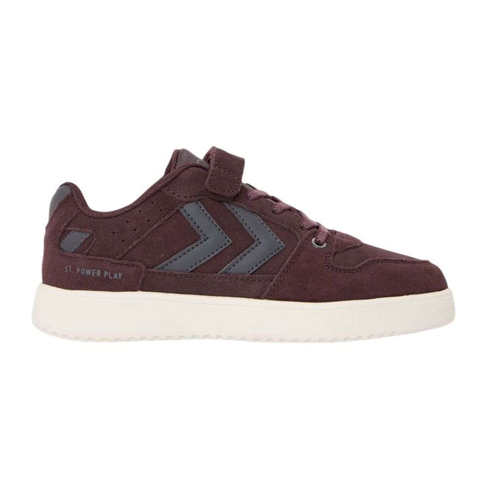 Hummel Childrens/Kids Power Suede Shoes / Fudge